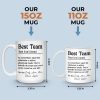 Custom Mug - Personalized Birthday Gifts For Coworker, Work Bestie - Dream Team Custom Mug - Personalized Birthday Gifts For Coworker, Work Bestie - Dream Team