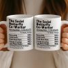 Custom Mug - Personalized Birthday Gifts For Coworker, Work Bestie - Teamwork Fueled By Coffee And Chaos