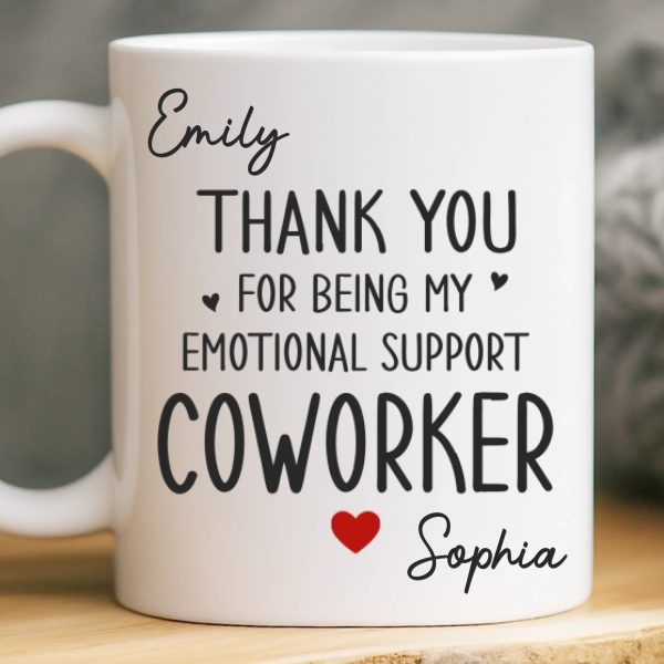 Custom Mug - Personalized Birthday Gifts For Coworker, Work Bestie - Teamwork Keeps Us Moving Forward Custom Mug - Personalized Birthday Gifts For Coworker, Work Bestie - Teamwork Keeps Us Moving Forward