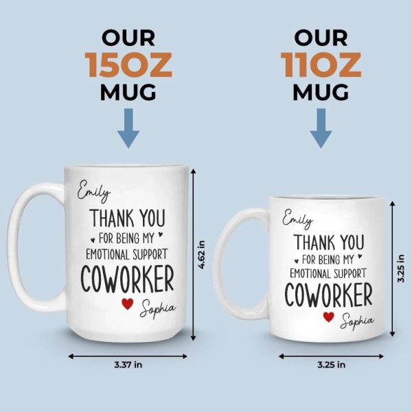 Custom Mug - Personalized Birthday Gifts For Coworker, Work Bestie - Teamwork Keeps Us Moving Forward Custom Mug - Personalized Birthday Gifts For Coworker, Work Bestie - Teamwork Keeps Us Moving Forward