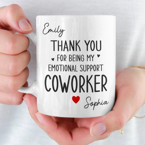 Custom Mug - Personalized Birthday Gifts For Coworker, Work Bestie - Teamwork Keeps Us Moving Forward Custom Mug - Personalized Birthday Gifts For Coworker, Work Bestie - Teamwork Keeps Us Moving Forward