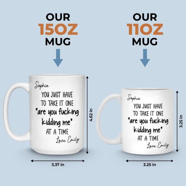 Custom Mug - Personalized Birthday Gifts For Coworker, Work Bestie - We Make Workdays Feel Better Custom Mug - Personalized Birthday Gifts For Coworker, Work Bestie - We Make Workdays Feel Better