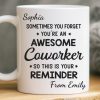 Custom Mug - Personalized Birthday Gifts For Coworker, Work Bestie - Work Besties Make Mondays Bearable Custom Mug - Personalized Birthday Gifts For Coworker, Work Bestie - Work Besties Make Mondays Bearable