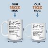 Custom Mug - Personalized Birthday Gifts For Coworker, Work Bestie - Work Feels Lighter With You Custom Mug - Personalized Birthday Gifts For Coworker, Work Bestie - Work Feels Lighter With You