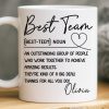 Custom Mug - Personalized Birthday Gifts For Coworker, Work Bestie - Work Feels Lighter With You Custom Mug - Personalized Birthday Gifts For Coworker, Work Bestie - Work Feels Lighter With You