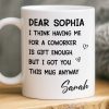 Custom Mug - Personalized Birthday Gifts For Coworker, Work Bestie - Your Effort Inspires Me Custom Mug - Personalized Birthday Gifts For Coworker, Work Bestie - Your Effort Inspires Me