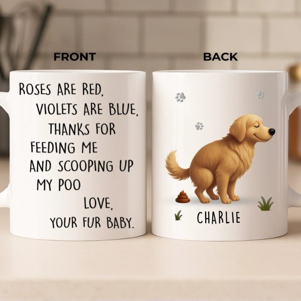 Custom Mug - Personalized Birthday Gifts For Dog Cat Lovers, Dog Dad And Mom, Cat Owners - Cleaning Poop, Earning Love Custom Mug - Personalized Birthday Gifts For Dog Cat Lovers, Dog Dad And Mom, Cat Owners - Cleaning Poop, Earning Love