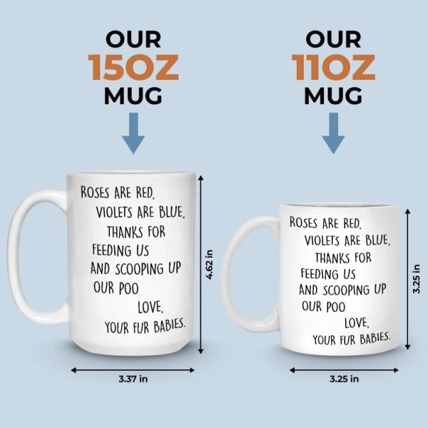 Custom Mug - Personalized Birthday Gifts For Dog Cat Lovers, Dog Dad And Mom, Cat Owners - Cleaning Poop, Earning Love Custom Mug - Personalized Birthday Gifts For Dog Cat Lovers, Dog Dad And Mom, Cat Owners - Cleaning Poop, Earning Love