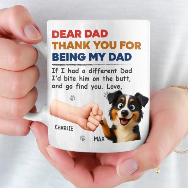 Custom Mug - Personalized Birthday Gifts For Dog Cat Lovers, Dog Dad And Mom, Cat Owners - Fur Ever In My Heart Custom Mug - Personalized Birthday Gifts For Dog Cat Lovers, Dog Dad And Mom, Cat Owners - Fur Ever In My Heart