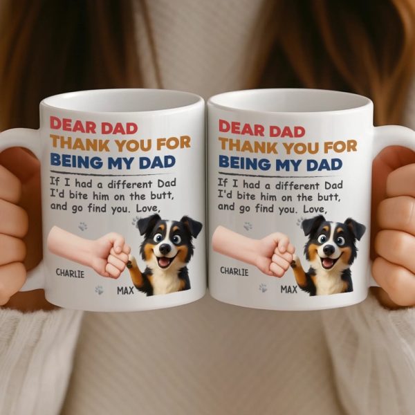 Custom Mug - Personalized Birthday Gifts For Dog Cat Lovers, Dog Dad And Mom, Cat Owners - Fur Ever In My Heart Custom Mug - Personalized Birthday Gifts For Dog Cat Lovers, Dog Dad And Mom, Cat Owners - Fur Ever In My Heart