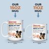 Custom Mug - Personalized Birthday Gifts For Dog Cat Lovers, Dog Dad And Mom, Cat Owners - Fur Ever In My Heart Custom Mug - Personalized Birthday Gifts For Dog Cat Lovers, Dog Dad And Mom, Cat Owners - Fur Ever In My Heart