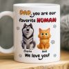 Custom Mug - Personalized Birthday Gifts For Dog Cat Lovers, Dog Dad And Mom, Cat Owners - Fur Family Forever Custom Mug - Personalized Birthday Gifts For Dog Cat Lovers, Dog Dad And Mom, Cat Owners - Fur Family Forever