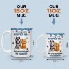 Custom Mug - Personalized Birthday Gifts For Dog Cat Lovers, Dog Dad And Mom, Cat Owners - My Pets Make Life Purrfect