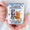 Custom Mug - Personalized Birthday Gifts For Dog Cat Lovers, Dog Dad And Mom, Cat Owners - My Pets Make Life Purrfect