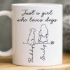 Custom Mug - Personalized Birthday Gifts For Dog Cat Lovers, Dog Dad And Mom, Cat Owners - My Pets My Happiness