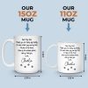 Custom Mug - Personalized Birthday Gifts For Dog Lovers, Dog Dad And Mom - A Little Humor, A Lot Of Love Custom Mug - Personalized Birthday Gifts For Dog Lovers, Dog Dad And Mom - A Little Humor, A Lot Of Love