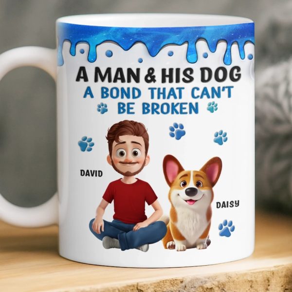 Custom Mug - Personalized Birthday Gifts For Dog Lovers, Dog Dad And Mom - Best Buds For Life Custom Mug - Personalized Birthday Gifts For Dog Lovers, Dog Dad And Mom - Best Buds For Life