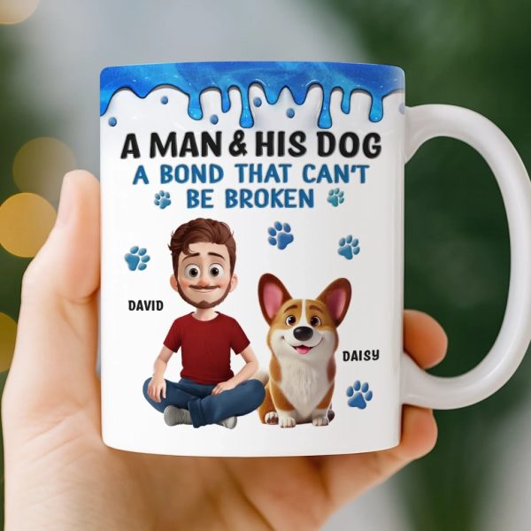 Custom Mug - Personalized Birthday Gifts For Dog Lovers, Dog Dad And Mom - Best Buds For Life Custom Mug - Personalized Birthday Gifts For Dog Lovers, Dog Dad And Mom - Best Buds For Life