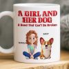 Custom Mug - Personalized Birthday Gifts For Dog Lovers, Dog Dad And Mom - Best Friends In Every Universe