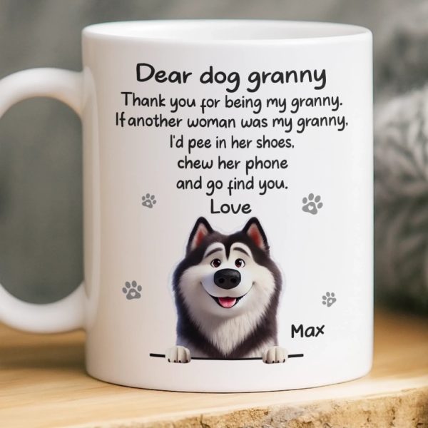 Custom Mug - Personalized Birthday Gifts For Dog Lovers, Dog Dad And Mom - Blessed With The Best Dog Custom Mug - Personalized Birthday Gifts For Dog Lovers, Dog Dad And Mom - Blessed With The Best Dog