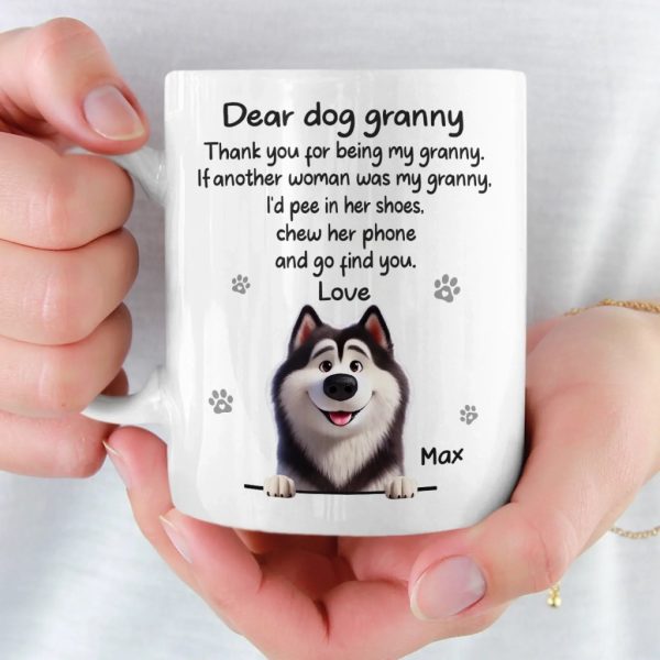 Custom Mug - Personalized Birthday Gifts For Dog Lovers, Dog Dad And Mom - Blessed With The Best Dog Custom Mug - Personalized Birthday Gifts For Dog Lovers, Dog Dad And Mom - Blessed With The Best Dog
