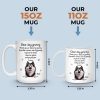 Custom Mug - Personalized Birthday Gifts For Dog Lovers, Dog Dad And Mom - Blessed With The Best Dog Custom Mug - Personalized Birthday Gifts For Dog Lovers, Dog Dad And Mom - Blessed With The Best Dog