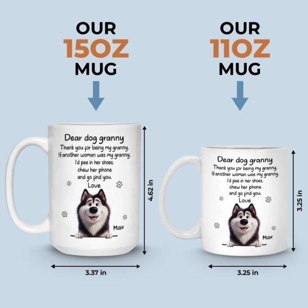 Custom Mug - Personalized Birthday Gifts For Dog Lovers, Dog Dad And Mom - Blessed With The Best Dog Custom Mug - Personalized Birthday Gifts For Dog Lovers, Dog Dad And Mom - Blessed With The Best Dog