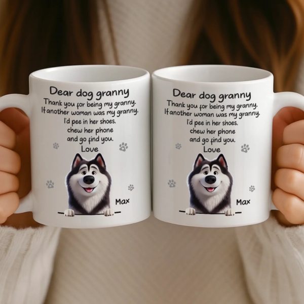 Custom Mug - Personalized Birthday Gifts For Dog Lovers, Dog Dad And Mom - Blessed With The Best Dog Custom Mug - Personalized Birthday Gifts For Dog Lovers, Dog Dad And Mom - Blessed With The Best Dog