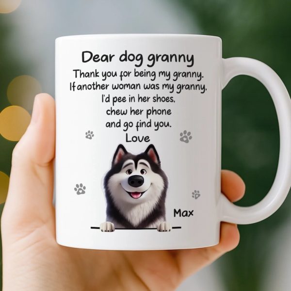 Custom Mug - Personalized Birthday Gifts For Dog Lovers, Dog Dad And Mom - Blessed With The Best Dog Custom Mug - Personalized Birthday Gifts For Dog Lovers, Dog Dad And Mom - Blessed With The Best Dog