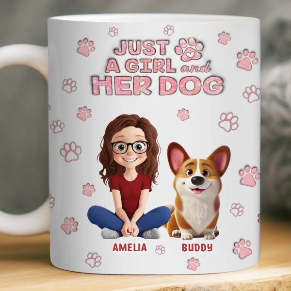 Custom Mug - Personalized Birthday Gifts For Dog Lovers, Dog Dad And Mom - Dog Love Hits Different Custom Mug - Personalized Birthday Gifts For Dog Lovers, Dog Dad And Mom - Dog Love Hits Different