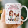 Custom Mug - Personalized Birthday Gifts For Dog Lovers, Dog Dad And Mom - Dog Love Hits Different Custom Mug - Personalized Birthday Gifts For Dog Lovers, Dog Dad And Mom - Dog Love Hits Different