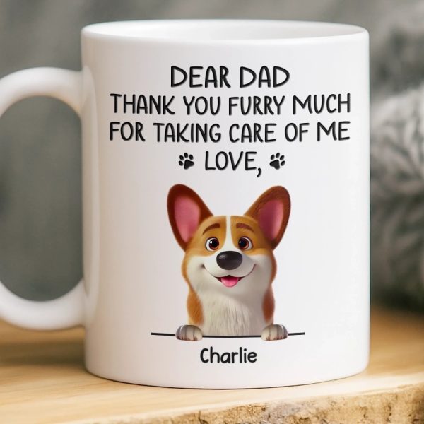 Custom Mug - Personalized Birthday Gifts For Dog Lovers, Dog Dad And Mom - Easily Distracted By Dogs Custom Mug - Personalized Birthday Gifts For Dog Lovers, Dog Dad And Mom - Easily Distracted By Dogs