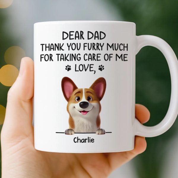 Custom Mug - Personalized Birthday Gifts For Dog Lovers, Dog Dad And Mom - Easily Distracted By Dogs Custom Mug - Personalized Birthday Gifts For Dog Lovers, Dog Dad And Mom - Easily Distracted By Dogs