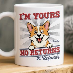 Custom Mug - Personalized Birthday Gifts For Dog Lovers, Dog Dad And Mom - Forever Your Problem