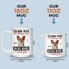 Custom Mug - Personalized Birthday Gifts For Dog Lovers, Dog Dad And Mom - Happy Pup, Happy Life Custom Mug - Personalized Birthday Gifts For Dog Lovers, Dog Dad And Mom - Happy Pup, Happy Life