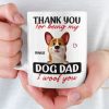 Custom Mug - Personalized Birthday Gifts For Dog Lovers, Dog Dad And Mom - Happy Pup, Happy Life Custom Mug - Personalized Birthday Gifts For Dog Lovers, Dog Dad And Mom - Happy Pup, Happy Life