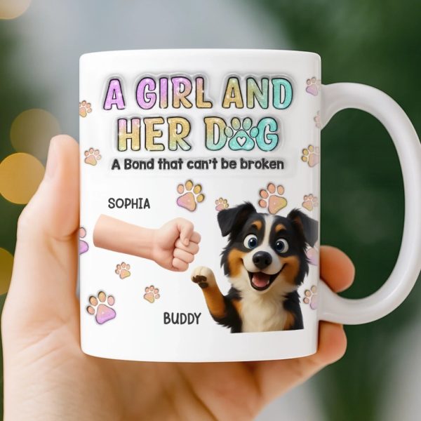 Custom Mug - Personalized Birthday Gifts For Dog Lovers, Dog Dad And Mom - Home Is Fur Covered Custom Mug - Personalized Birthday Gifts For Dog Lovers, Dog Dad And Mom - Home Is Fur Covered