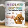 Custom Mug - Personalized Birthday Gifts For Dog Lovers, Dog Dad And Mom - Home Is Fur Covered Custom Mug - Personalized Birthday Gifts For Dog Lovers, Dog Dad And Mom - Home Is Fur Covered