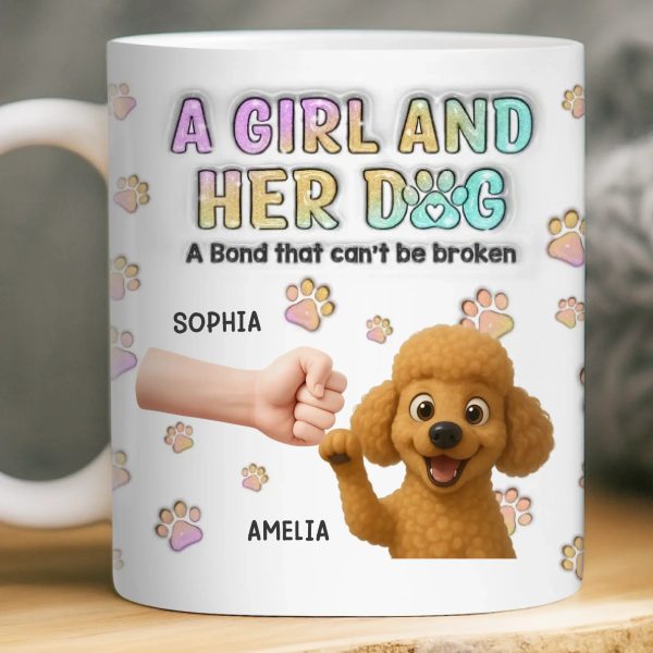 Custom Mug - Personalized Birthday Gifts For Dog Lovers, Dog Dad And Mom - Home Is Fur Covered Custom Mug - Personalized Birthday Gifts For Dog Lovers, Dog Dad And Mom - Home Is Fur Covered