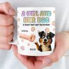 Custom Mug - Personalized Birthday Gifts For Dog Lovers, Dog Dad And Mom - Home Is Fur Covered Custom Mug - Personalized Birthday Gifts For Dog Lovers, Dog Dad And Mom - Home Is Fur Covered
