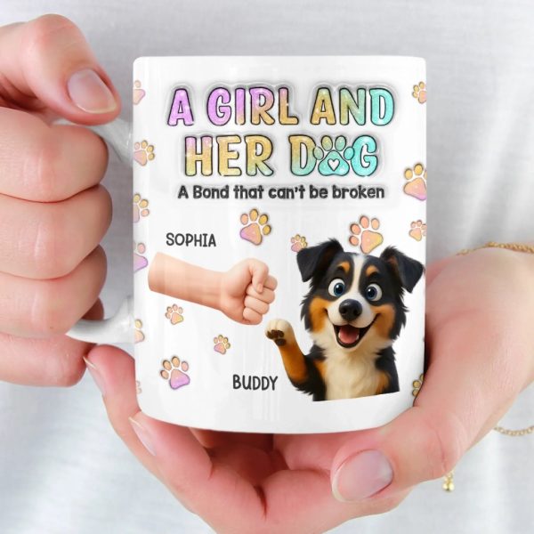 Custom Mug - Personalized Birthday Gifts For Dog Lovers, Dog Dad And Mom - Home Is Fur Covered Custom Mug - Personalized Birthday Gifts For Dog Lovers, Dog Dad And Mom - Home Is Fur Covered