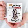 Custom Mug - Personalized Birthday Gifts For Dog Lovers, Dog Dad And Mom - Love Comes On Four Paws Custom Mug - Personalized Birthday Gifts For Dog Lovers, Dog Dad And Mom - Love Comes On Four Paws