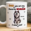 Custom Mug - Personalized Birthday Gifts For Dog Lovers, Dog Dad And Mom - Love Comes On Four Paws Custom Mug - Personalized Birthday Gifts For Dog Lovers, Dog Dad And Mom - Love Comes On Four Paws