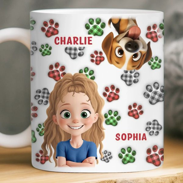 Custom Mug - Personalized Birthday Gifts For Dog Lovers, Dog Dad And Mom - More Dogs Less Worries Custom Mug - Personalized Birthday Gifts For Dog Lovers, Dog Dad And Mom - More Dogs Less Worries