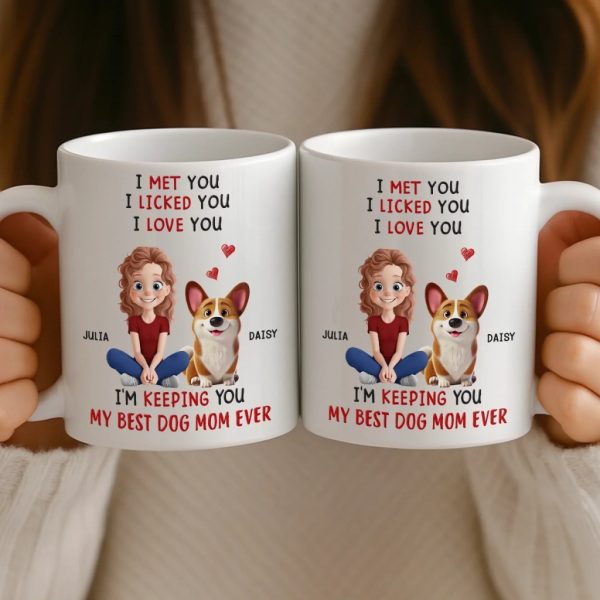 Custom Mug - Personalized Birthday Gifts For Dog Lovers, Dog Dad And Mom - My Forever Cuddle Supplier Custom Mug - Personalized Birthday Gifts For Dog Lovers, Dog Dad And Mom - My Forever Cuddle Supplier