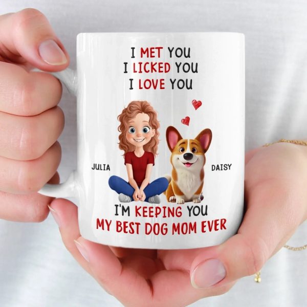Custom Mug - Personalized Birthday Gifts For Dog Lovers, Dog Dad And Mom - My Forever Cuddle Supplier Custom Mug - Personalized Birthday Gifts For Dog Lovers, Dog Dad And Mom - My Forever Cuddle Supplier