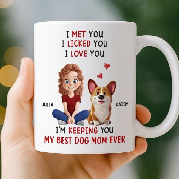 Custom Mug - Personalized Birthday Gifts For Dog Lovers, Dog Dad And Mom - My Forever Cuddle Supplier Custom Mug - Personalized Birthday Gifts For Dog Lovers, Dog Dad And Mom - My Forever Cuddle Supplier