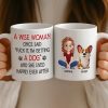Custom Mug - Personalized Birthday Gifts For Dog Lovers, Dog Dad And Mom - My Heart Has Four Paws Custom Mug - Personalized Birthday Gifts For Dog Lovers, Dog Dad And Mom - My Heart Has Four Paws