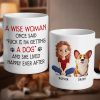 Custom Mug - Personalized Birthday Gifts For Dog Lovers, Dog Dad And Mom - My Heart Has Four Paws Custom Mug - Personalized Birthday Gifts For Dog Lovers, Dog Dad And Mom - My Heart Has Four Paws