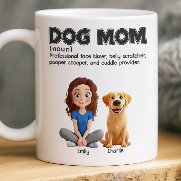 Custom Mug - Personalized Birthday Gifts For Dog Lovers, Dog Dad And Mom - Professional Treat Giver